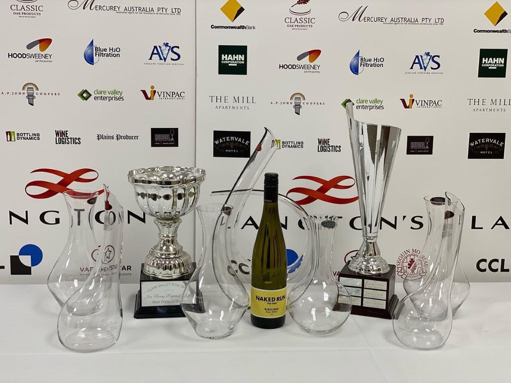 SMALL CLARE AND BAROSSA WINE PRODUCER NAKED RUN WINES  TAKES HOME SEVEN TROPHIES AT THE  25th LANGTON'S CLARE VALLEY REGIONAL WINE SHOW 2020